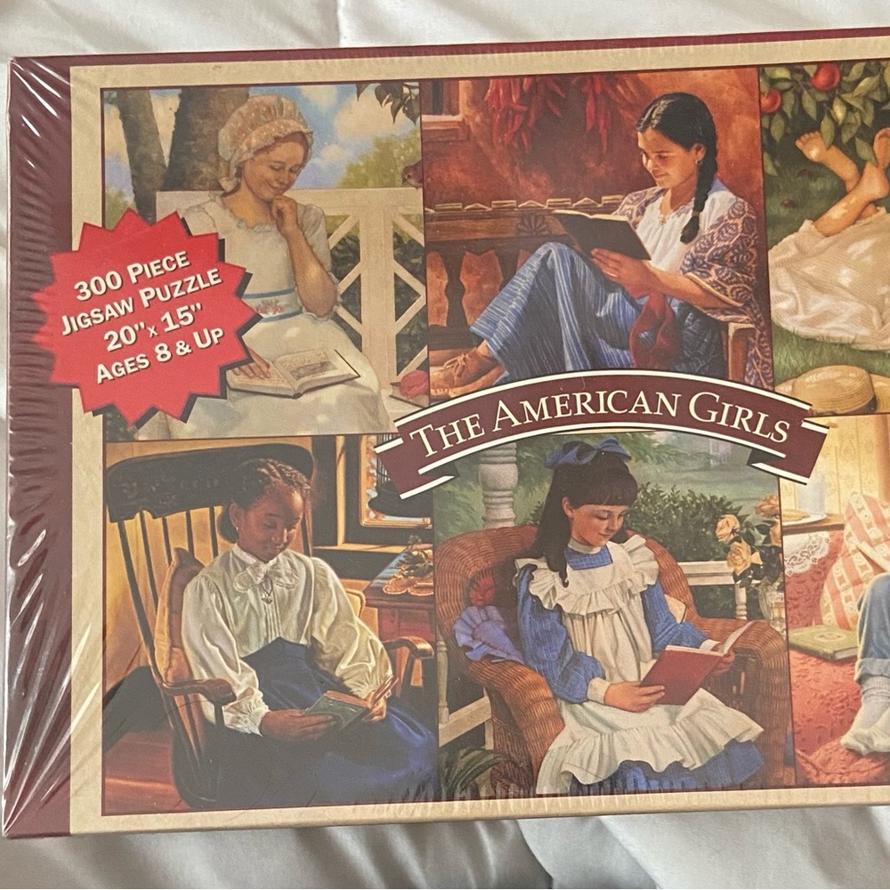 Vintage Rare New In Box With Plastic Still On American Girl Pleasant Co Puzzle - Picture 2 of 7